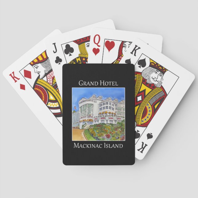 Grand Hotel Mackinac Casinokort (Baksidan)