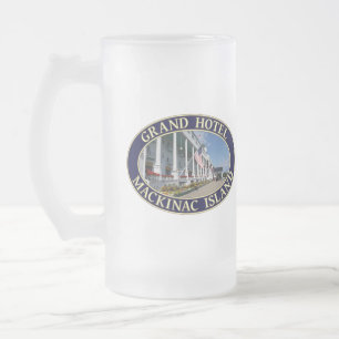 Grand Hotel Mackinac Island, Michigan Frostat Ölglas