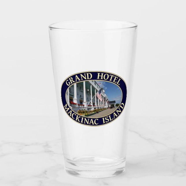 Grand Hotel Mackinac Island, Michigan Glaskopp (Framsida)