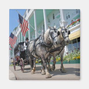 Grand Hotel - Mackinac-ön Michigan Magnet