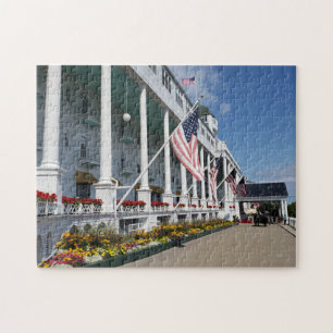 Grand Hotel på Mackinac Island, Michigan Pussel