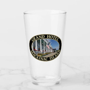 Grand Hotel på Mackinac-ön Michigan Glaskopp