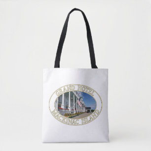 Grand Hotel på Mackinac-ön Michigan Tygkasse