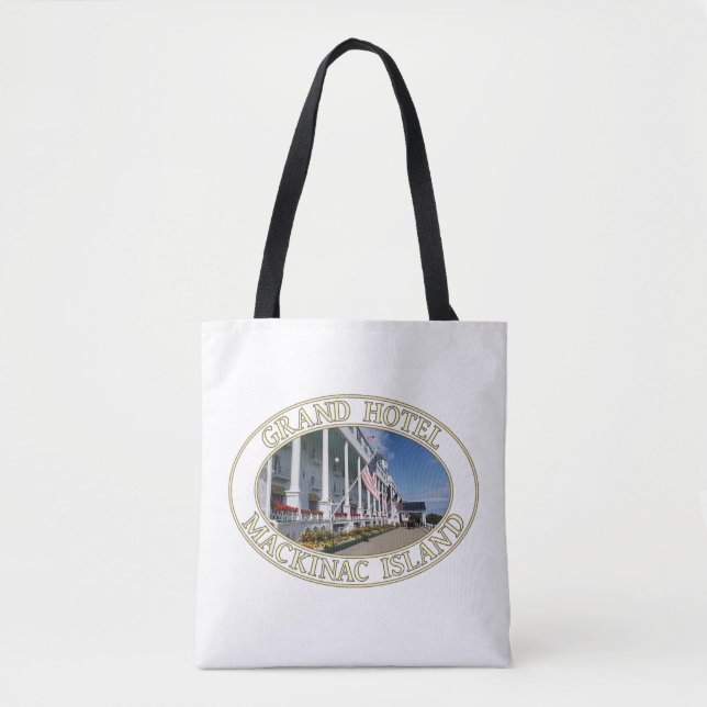 Grand Hotel på Mackinac-ön Michigan Tygkasse (Framsida)