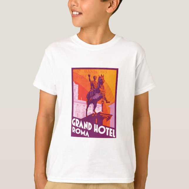 Grand Hotel Roma Tee (Framsida)