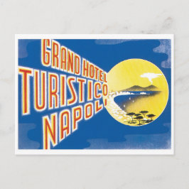 Grand Hotel Turistico Napoli Italien Europe Vintag Vykort