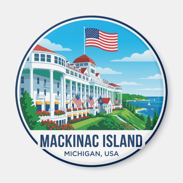 Grand Hotel USA Magnet (Framsidan)