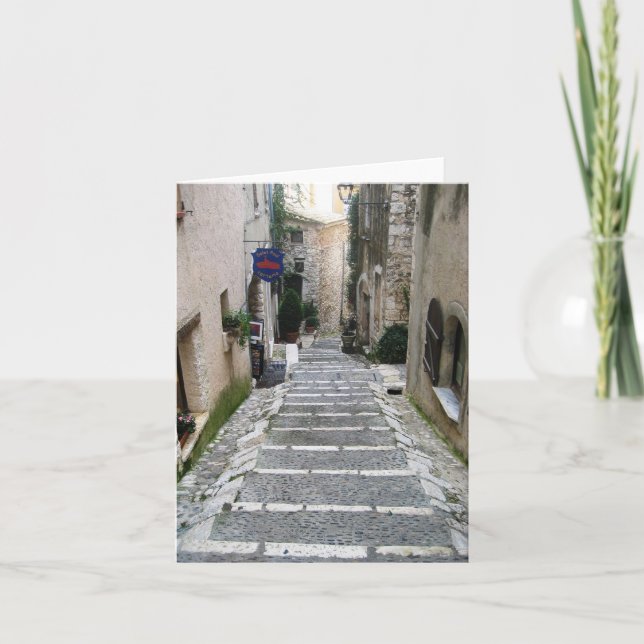 Gränd i St Paul, frankrike Kort (Framsida)