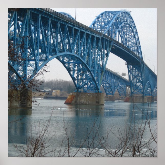 Grand Island bridge Poster (Framsidan)