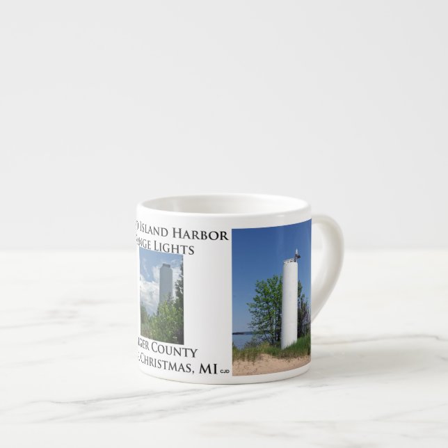 Grand Island Harbor Range Ljus espresso mugg Espressomugg (Framsida höger)