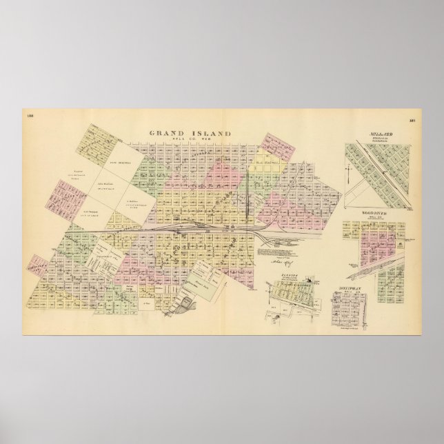 Grand Island, Nebraska Poster (Framsidan)
