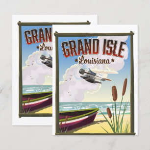 Grand Isle, Louisiana Reseskylt 