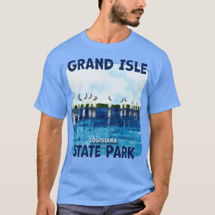 Grand Isle State Park Louisiana TShirt T Shirt