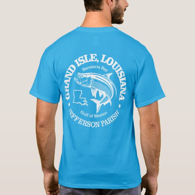 Grand Isle (tarpon) T Shirt (Baksida)