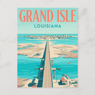 Grand Isle USA Vykort