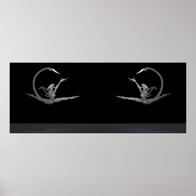 Grand Jeté Utomjordingars Poster (Framsidan)