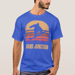 Grand Junction Colorado Snowboarding Outdoor Vinta T Shirt