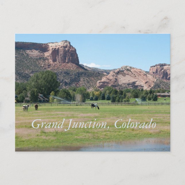 Grand Junction, Colorado Vykort (Framsida)