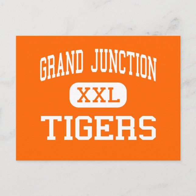 Grand Junction - Tigers - High - Grand Junction Vykort (Framsida)