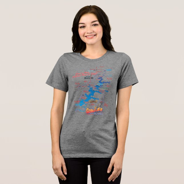 Grand Lake OK Kart tee (Framsida Full)