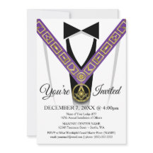Grand Lodge Masonic-inbjudan | Freemason
