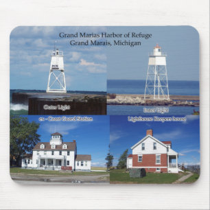 Grand Marais Harbour of Refuge mousepad Musmatta