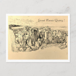 Grand Marais Quarry Helg Vykort