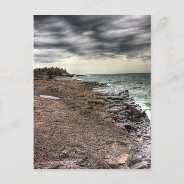 Grand Marais Shoreline Vykort (Framsida)