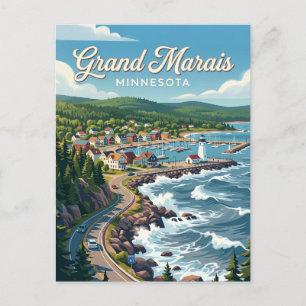 Grand Marais USA Vykort