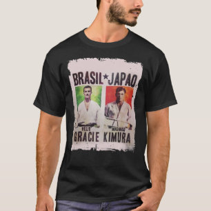 Grand Master Gracie mot Masahiko Kimura Fight Post T Shirt