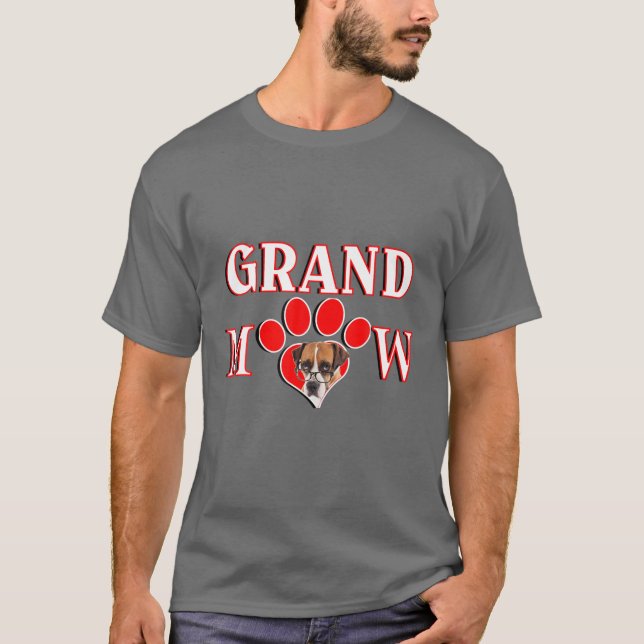 Grand Maw Tass Boxer W Glass T Shirt (Framsida)