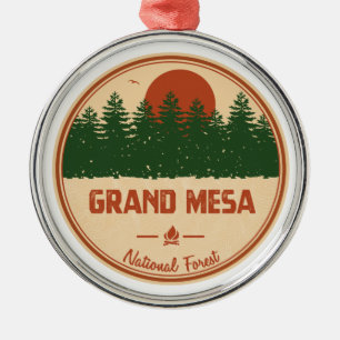 Grand Mesa National Forest Julgransprydnad Metall