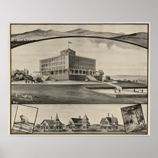 Grand, Mont Vernon, NH Poster (Framsidan)