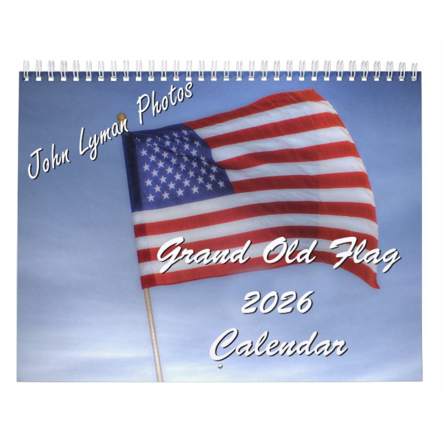 Grand Old Flag 2026 Kalender (Omslag)