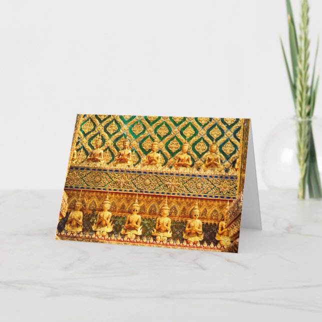 Grand Palace i Bangkok, Thailand Kort (Framsida)