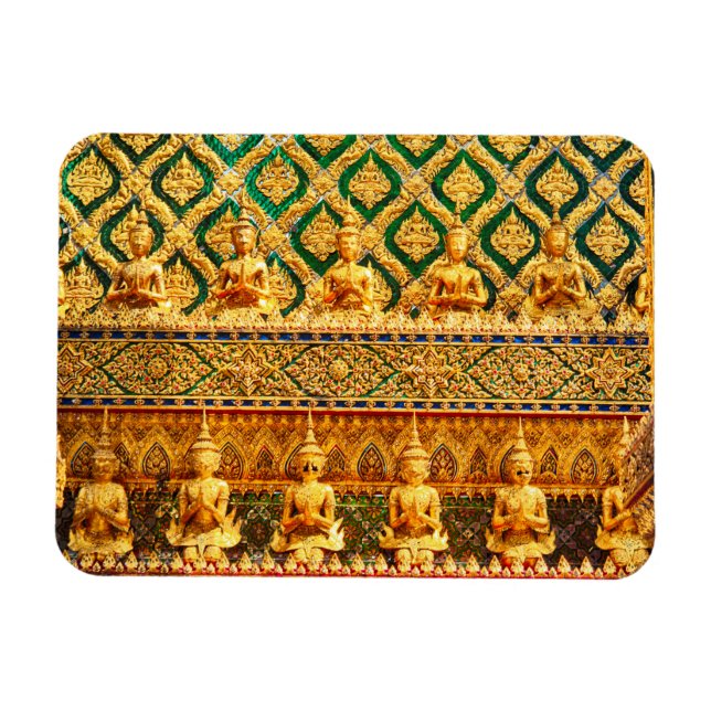 Grand Palace i Bangkok, Thailand Magnet (Horisontell)