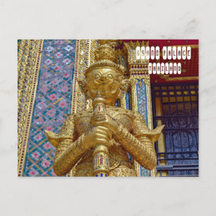 Grand Palace-statyer Vykort