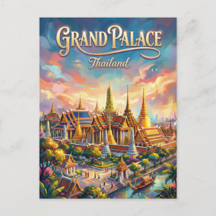 Grand Palace Thailand Vykort