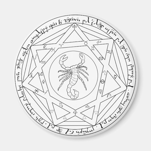 Grand Pentacle Magnet (Framsidan)