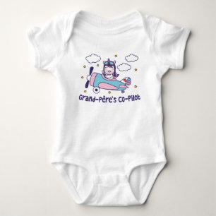 Grand-Pères Co-Pilot - Unicorn Airplane T Shirt