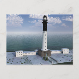 Grand phare de l'île de Sein Finistère Frankrike Vykort