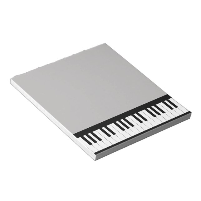 Grand Piano Anteckningsblock (Vinklad)