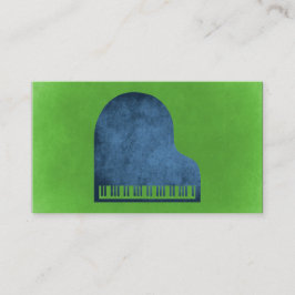 Grand Piano Blues Visitkort