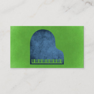 Grand Piano Blues Visitkort