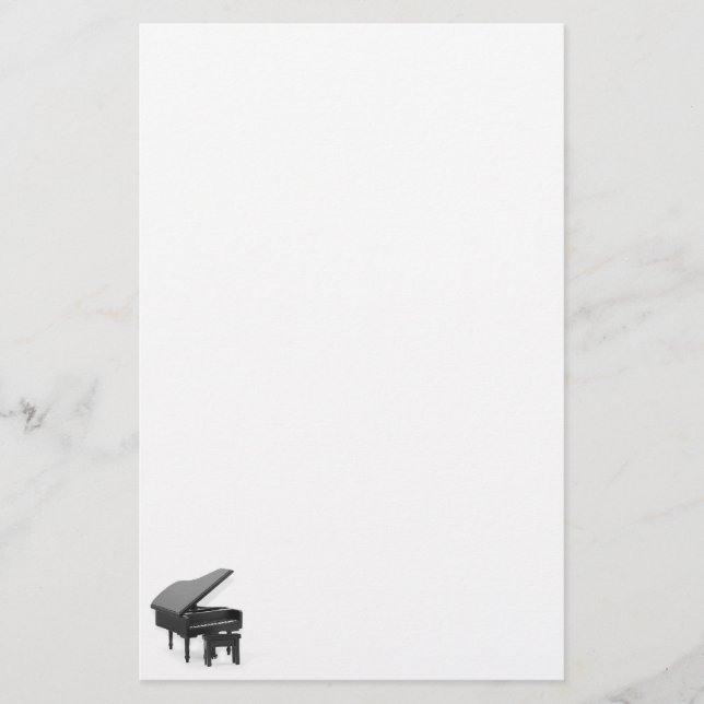 Grand Piano Brevpapper (Framsida)