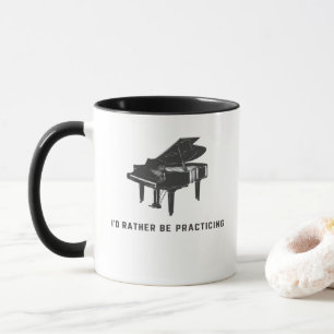 Grand Piano Funny Pianist Piano Teacher Mugg