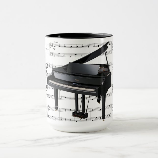 Grand Piano Mugg (Center)