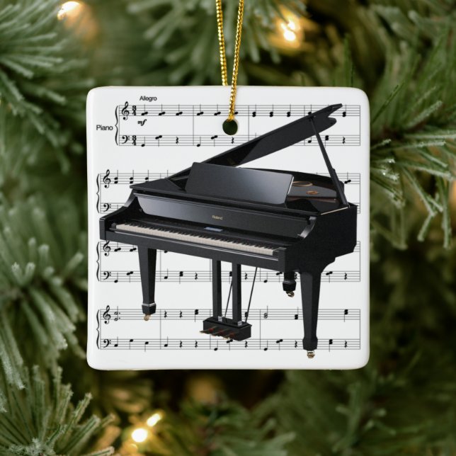 Grand Piano Ornament (Träd)