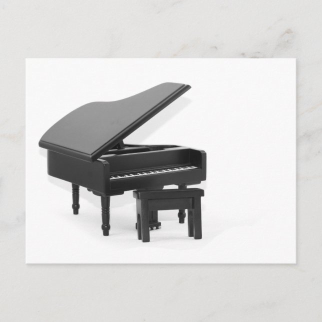 Grand piano vykort (Framsida)