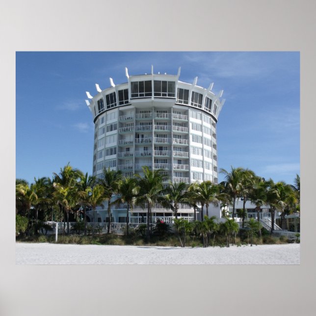 Grand Plaza Hotel, St Pete Beach Florida Poster (Framsidan)